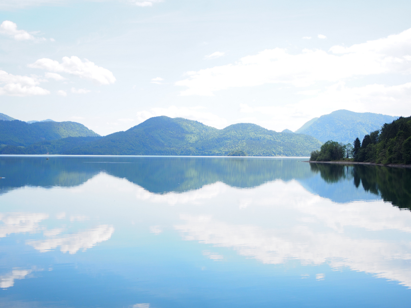 Abendstimmung am Walchensee