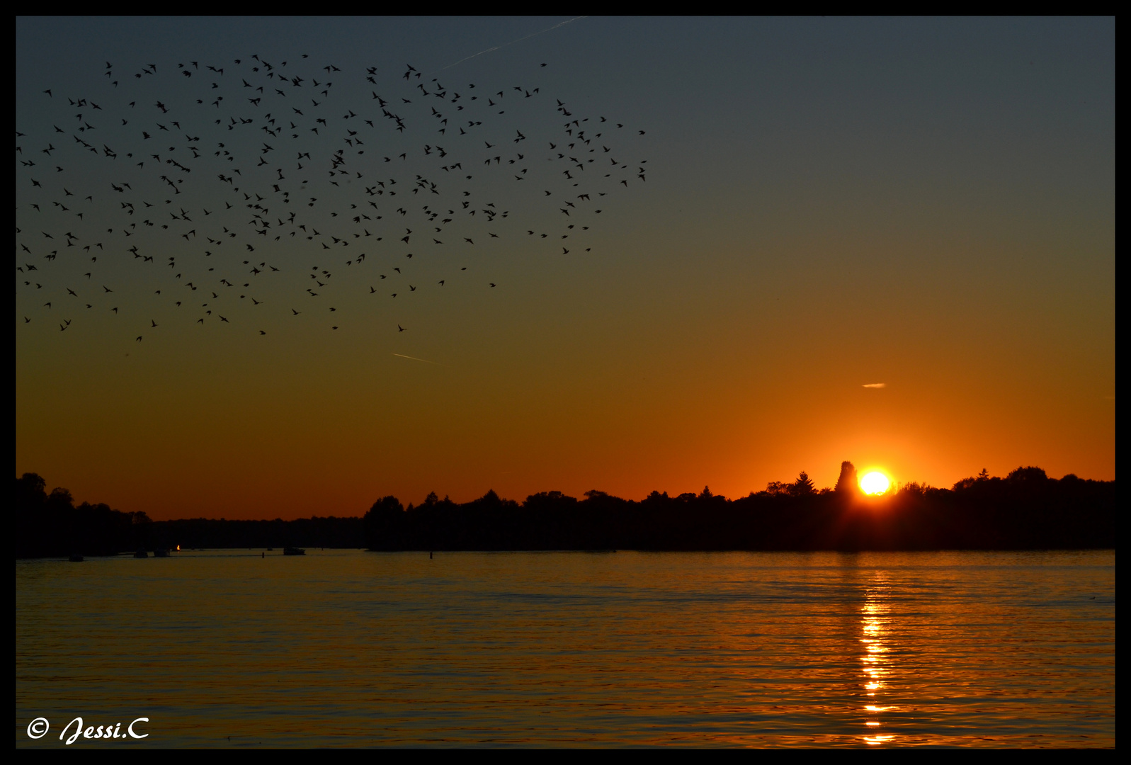 Abendstimmung am Wannsee