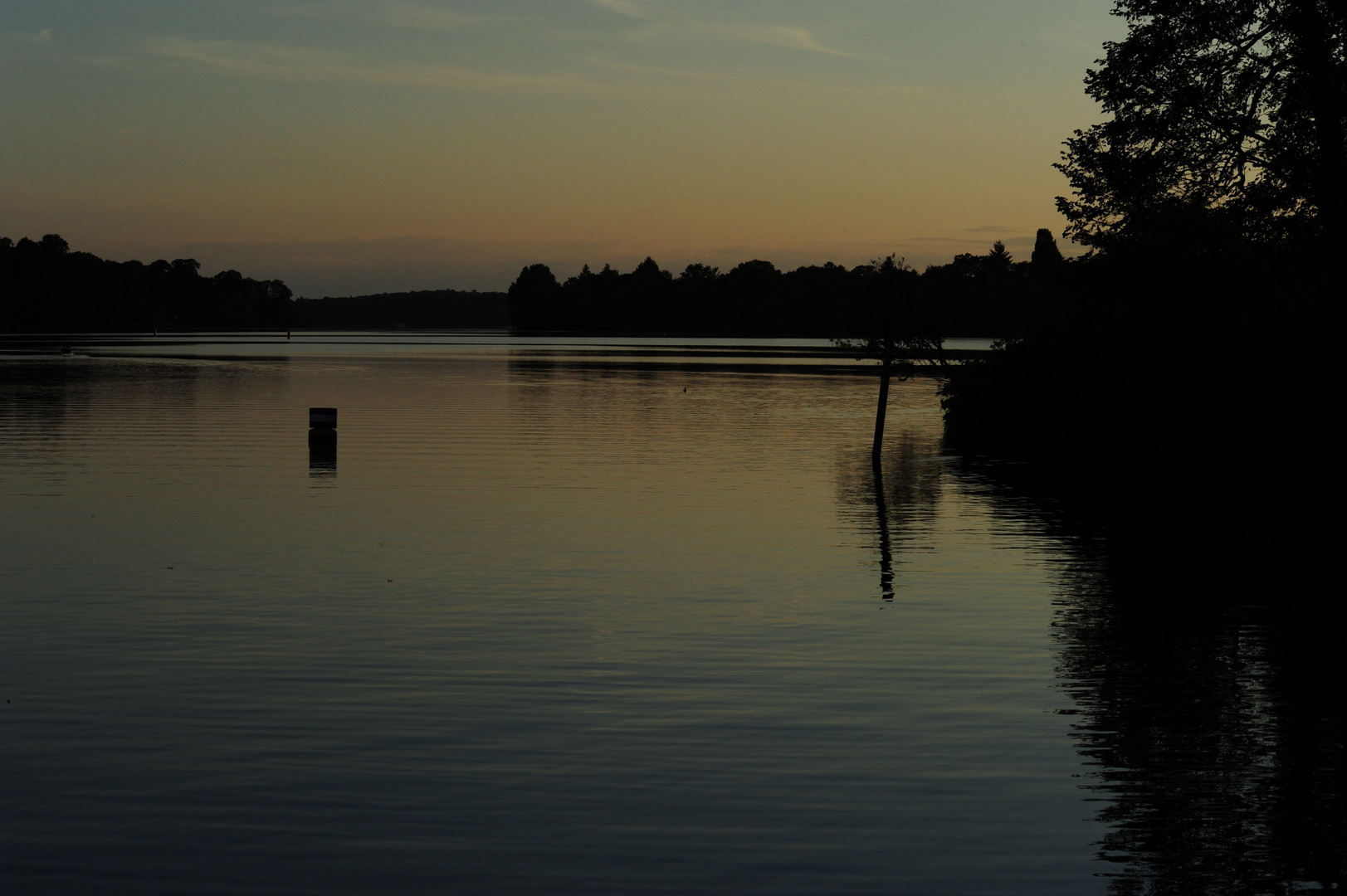 Abendstimmung am Wannsee