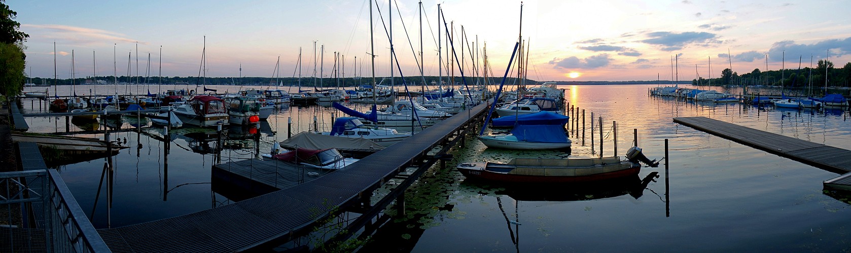 Abendstimmung am Wannsee