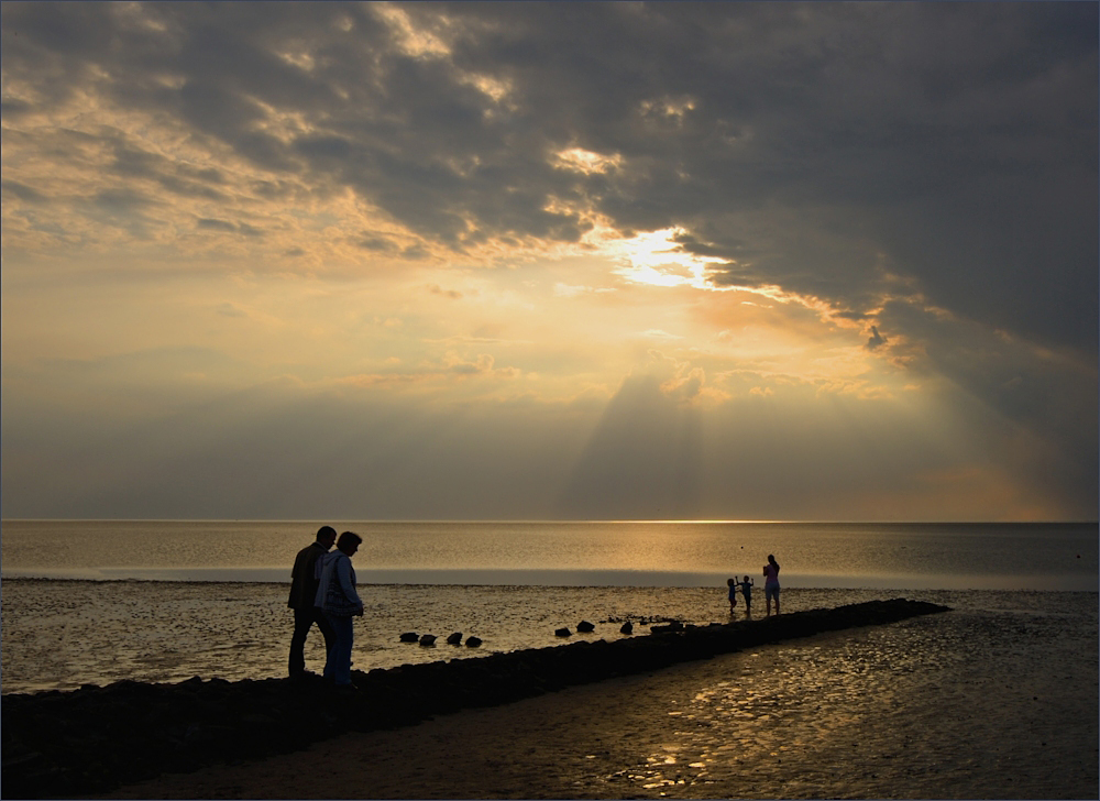 Abendstimmung am Watt