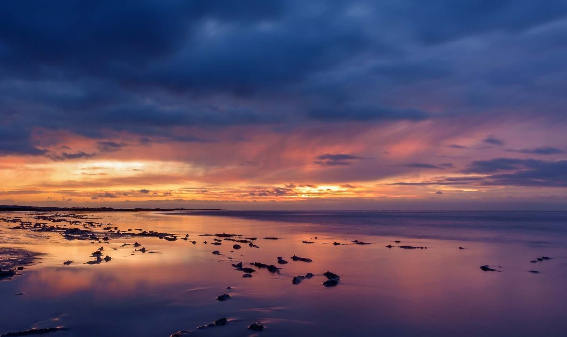 Abendstimmung am Wattenmeer