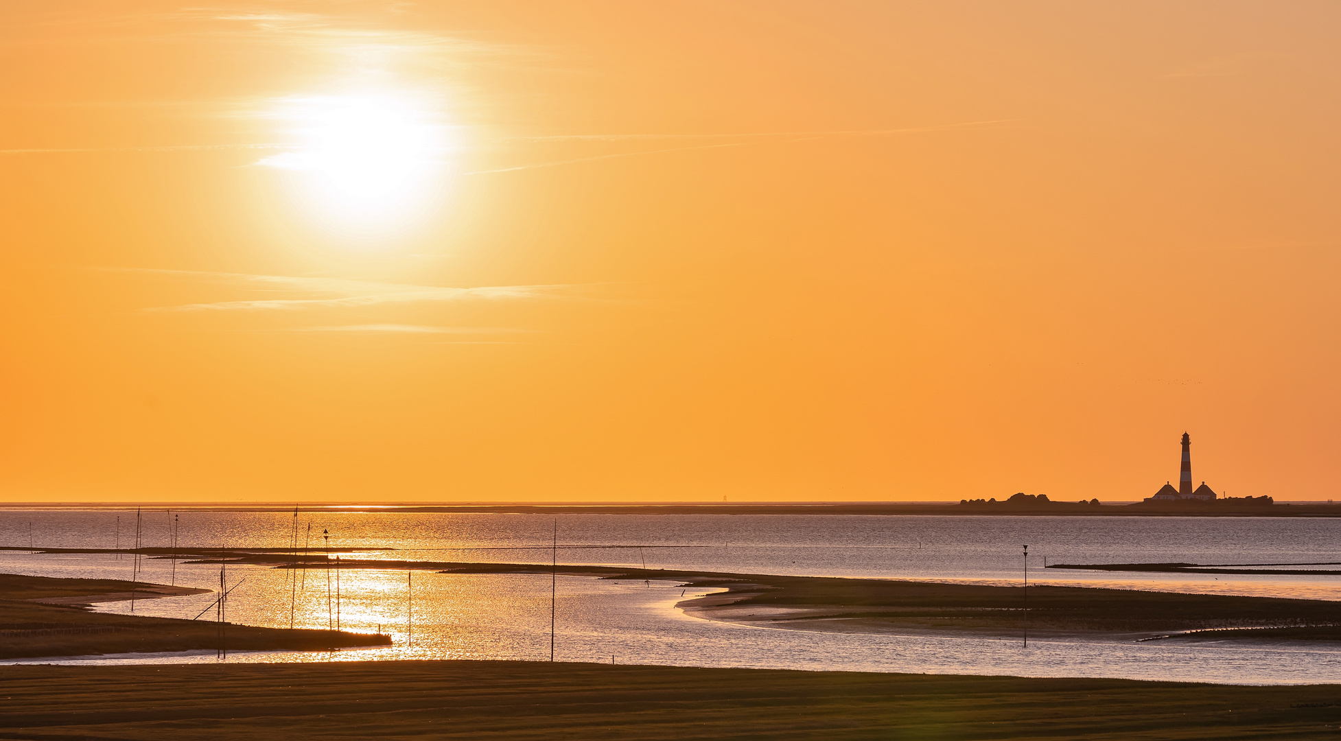 Abendstimmung am Wattenmeer