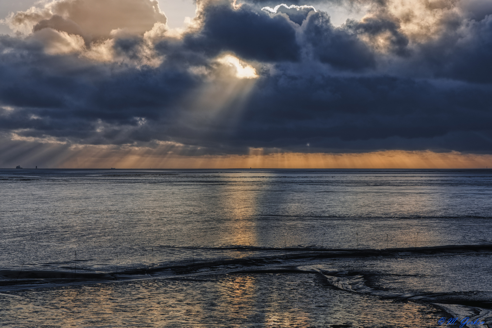 Abendstimmung am Wattenmeer