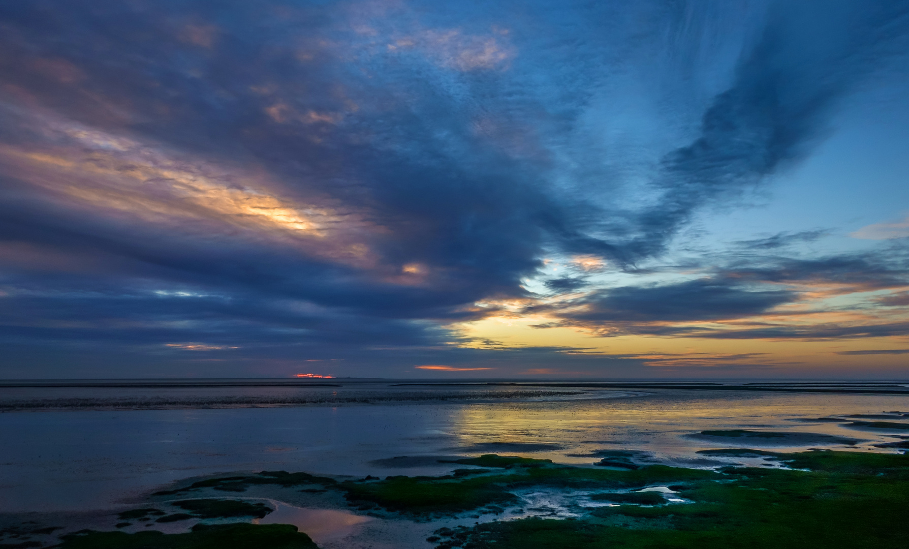 Abendstimmung am Wattenmeer