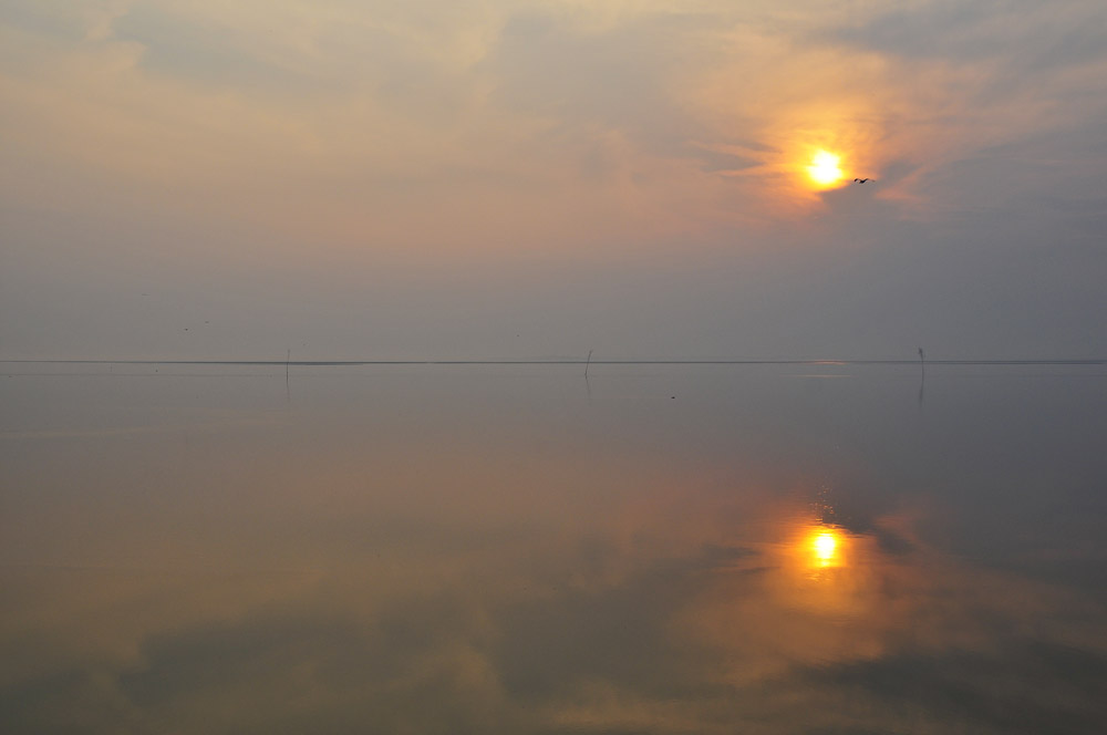 Abendstimmung am Wattenmeer