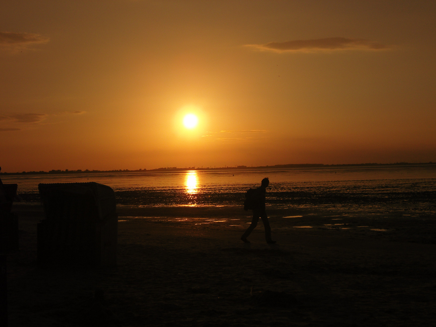 Abendstimmung am Wattenmeer