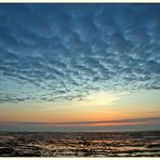 Abendstimmung am Wattenmeer