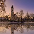 Abendstimmung am Weiher