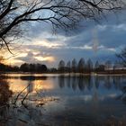 Abendstimmung am Weiher