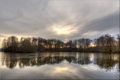 Abendstimmung am Weiher