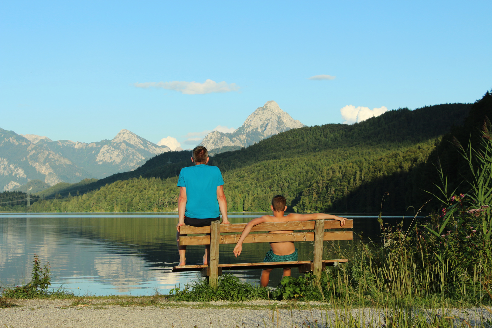 Abendstimmung am Weißensee