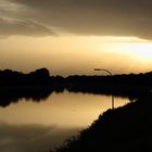 Abendstimmung am Wesel-Datteln-Kanal