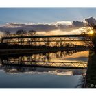 Abendstimmung am Wesel-Datteln-Kanal bei Dorsten