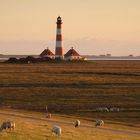 Abendstimmung am Westerhever Leuchtturm