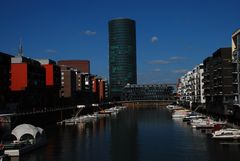 Abendstimmung am Westhafen