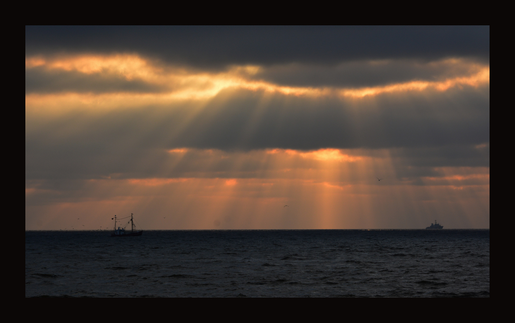 Abendstimmung am Weststrand (Sylt)