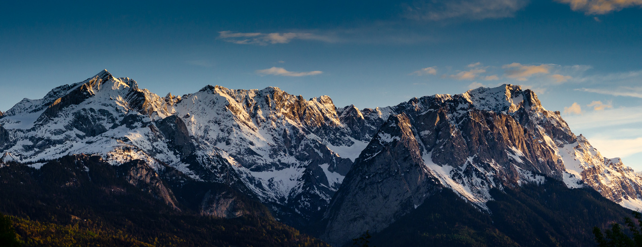 Abendstimmung am Wetterstein