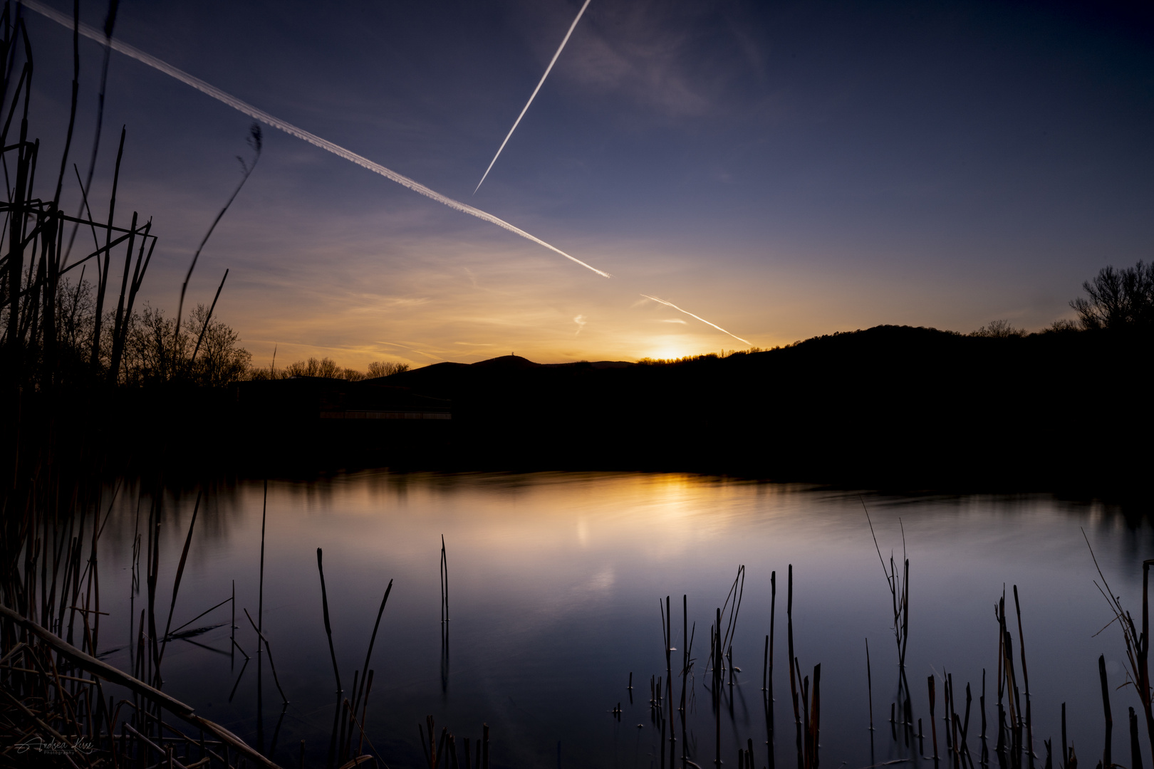 Abendstimmung am Windradlteich