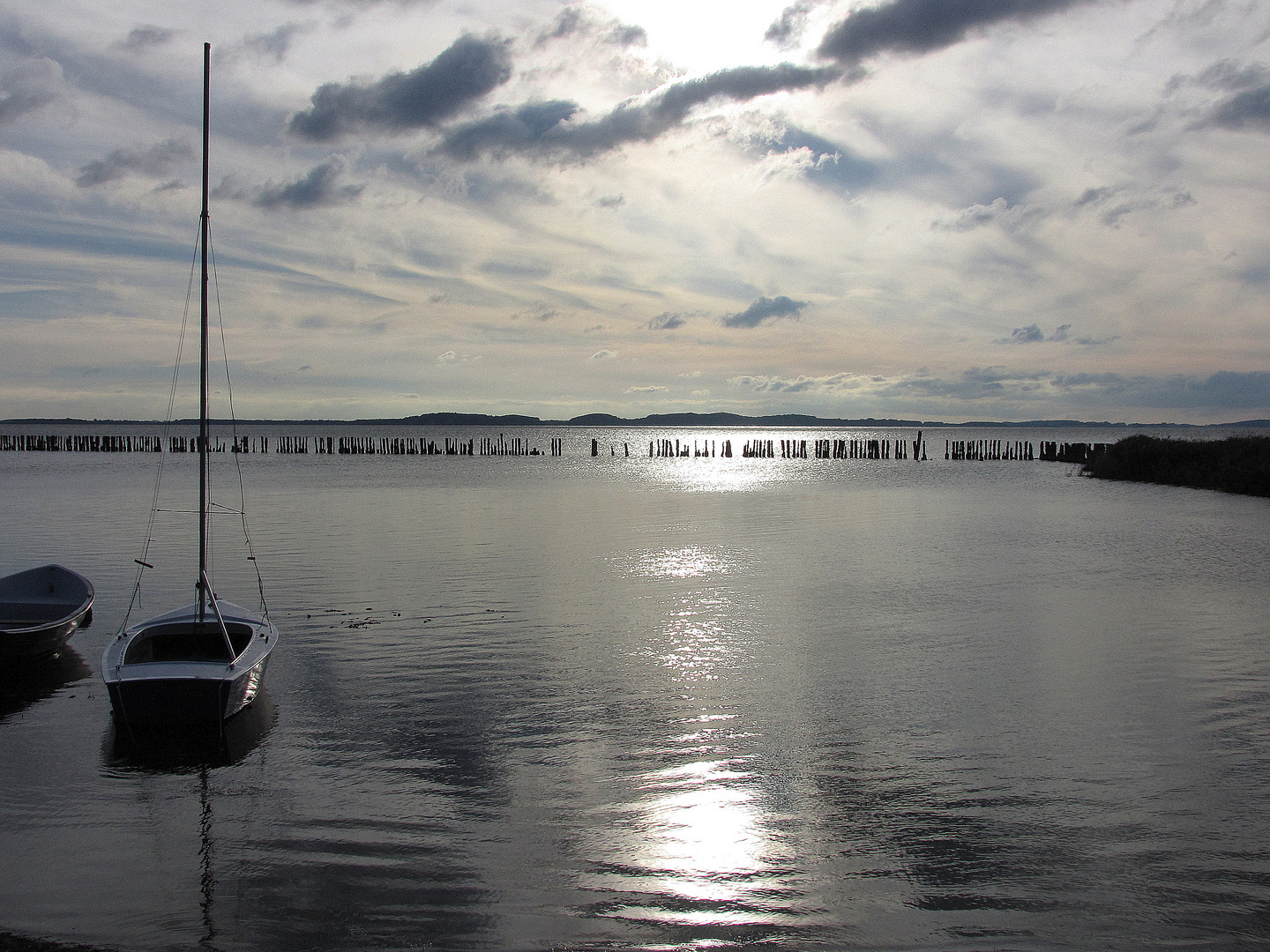 Abendstimmung am Wittower Bodden