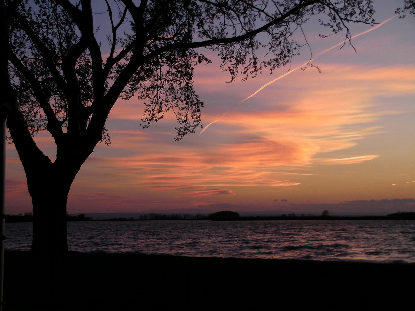 Abendstimmung am Zicksee