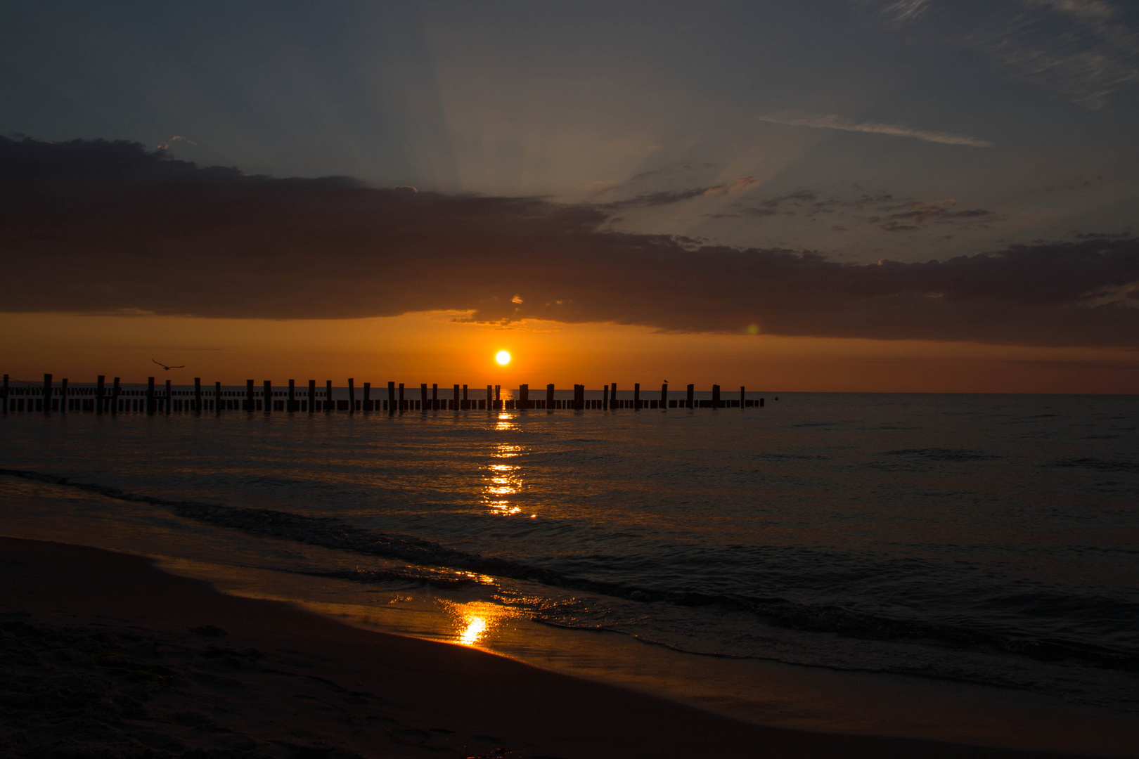 Abendstimmung am Zingster Strand