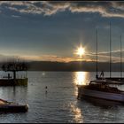 Abendstimmung am Zürichsee