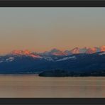 Abendstimmung am Zürichsee