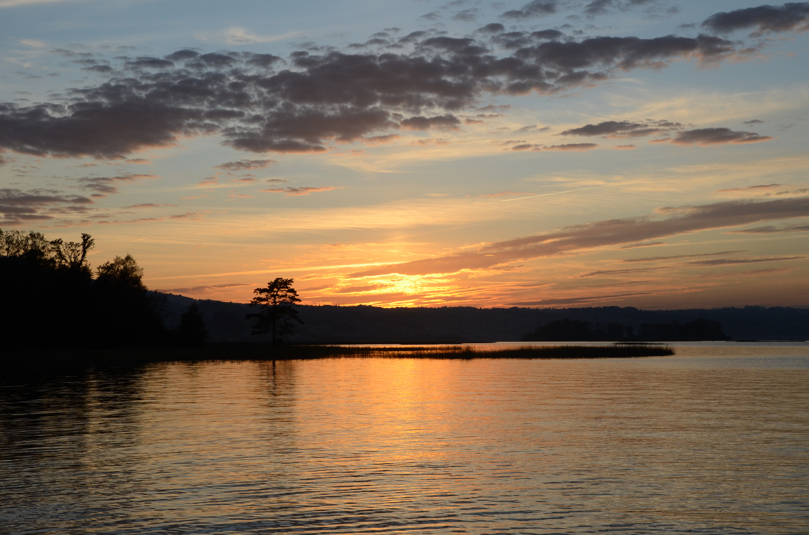 Abendstimmung am Zürichsee