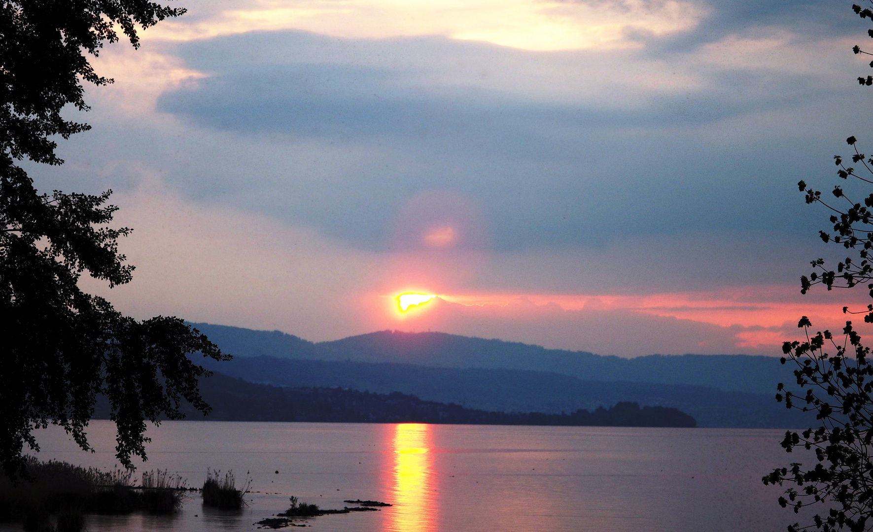 Abendstimmung am Zürichsee