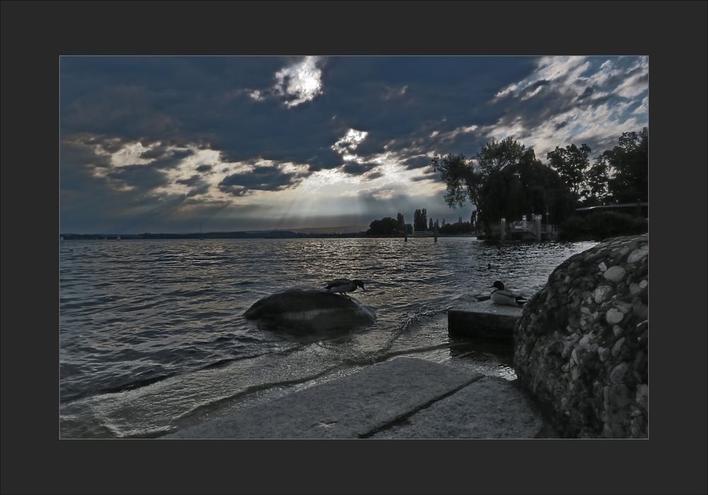 Abendstimmung am Zugersee