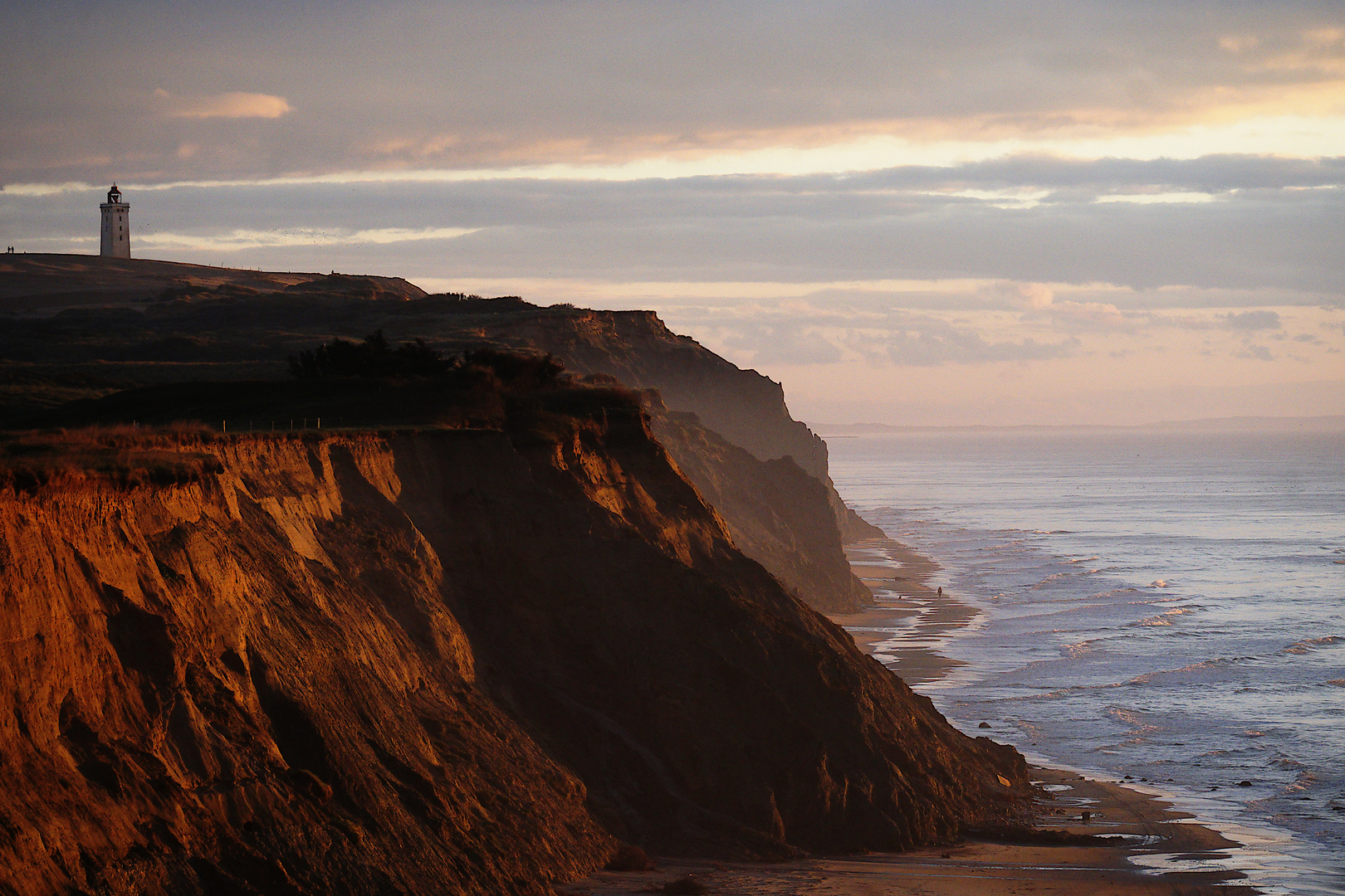 Abendstimmung an dänischer Nordseeküste