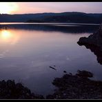 Abendstimmung an dem Rursee