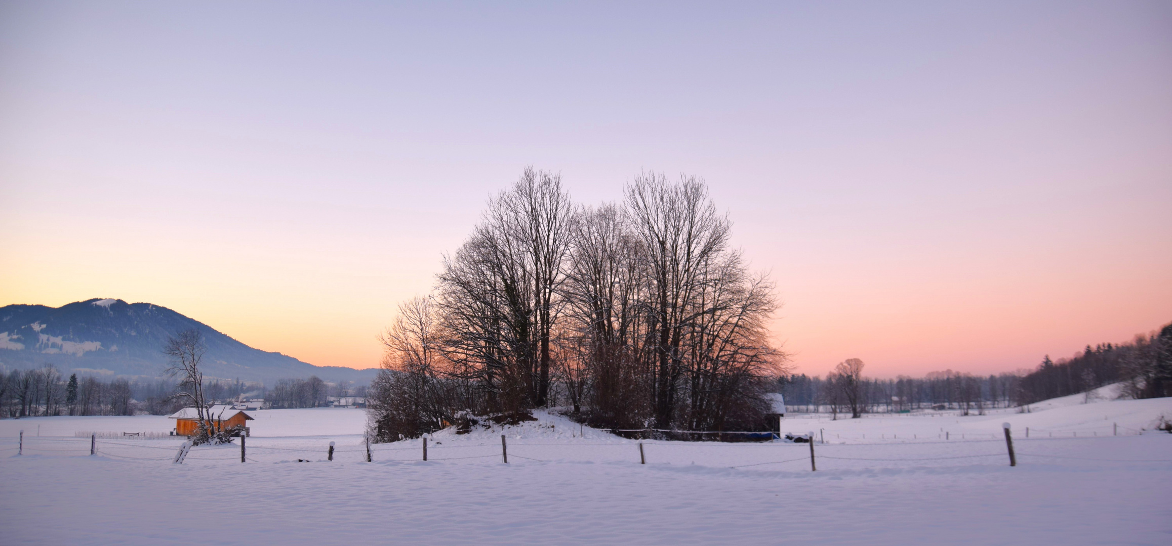 Abendstimmung an den Alpen 3