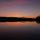 Abendstimmung an den Teichen