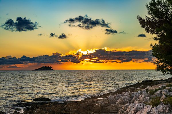 Abendstimmung an der Adria