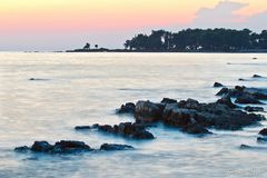 Abendstimmung an der Adria bei Umag