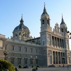 Abendstimmung an der Almudena Kathedrale