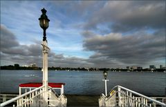 Abendstimmung an der Alster