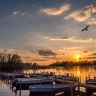 Abendstimmung an der Anlegestelle Berlin-Rahnsdorf