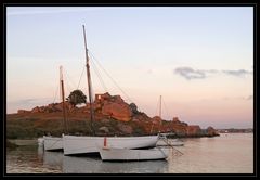 Abendstimmung an der Baie de Kernic