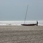 Abendstimmung an der belgischen Nordsee