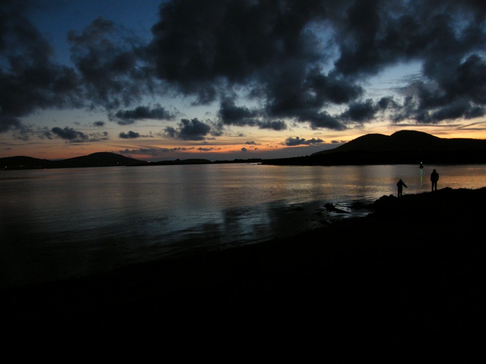 Abendstimmung an der Bucht