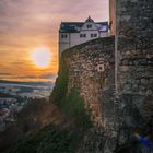 Abendstimmung an der Burg