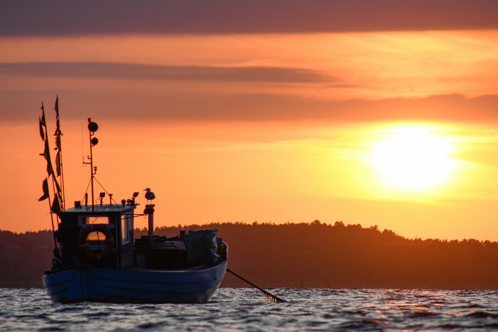 Abendstimmung an der Danziger Bucht