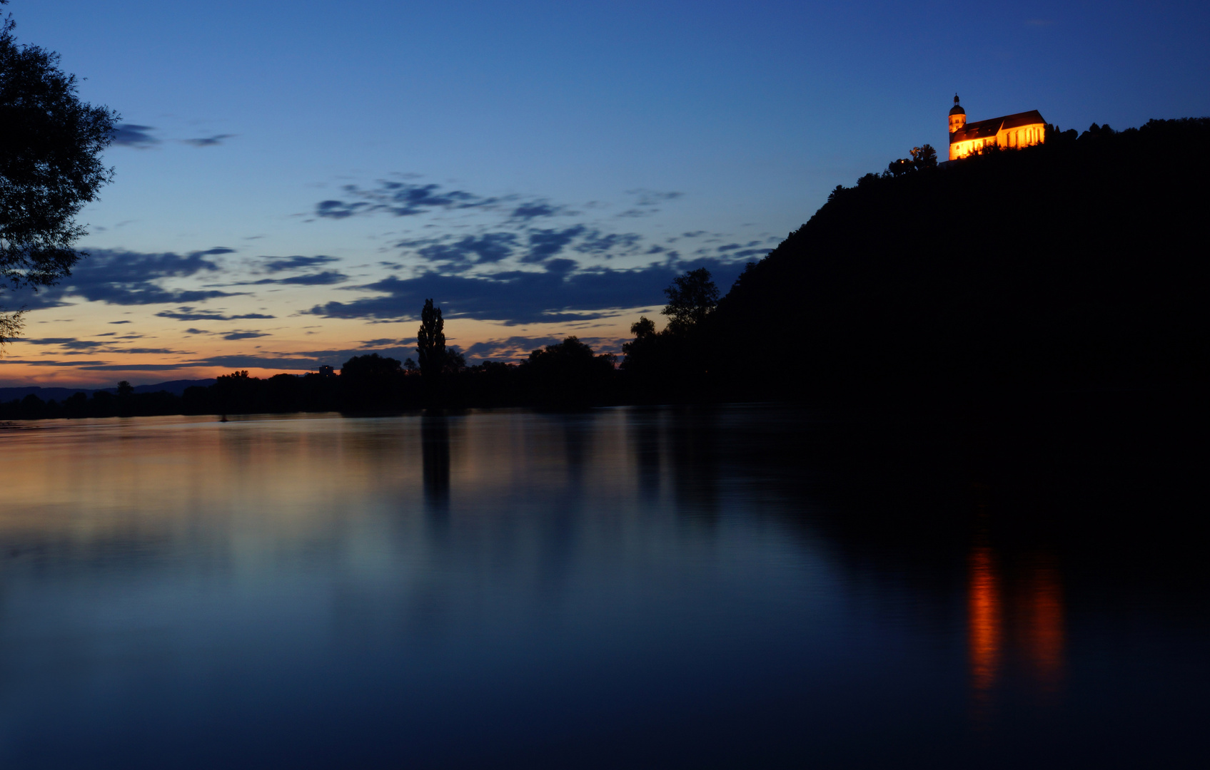 Abendstimmung an der Donau