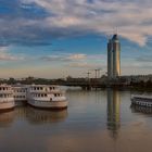 Abendstimmung an der Donau