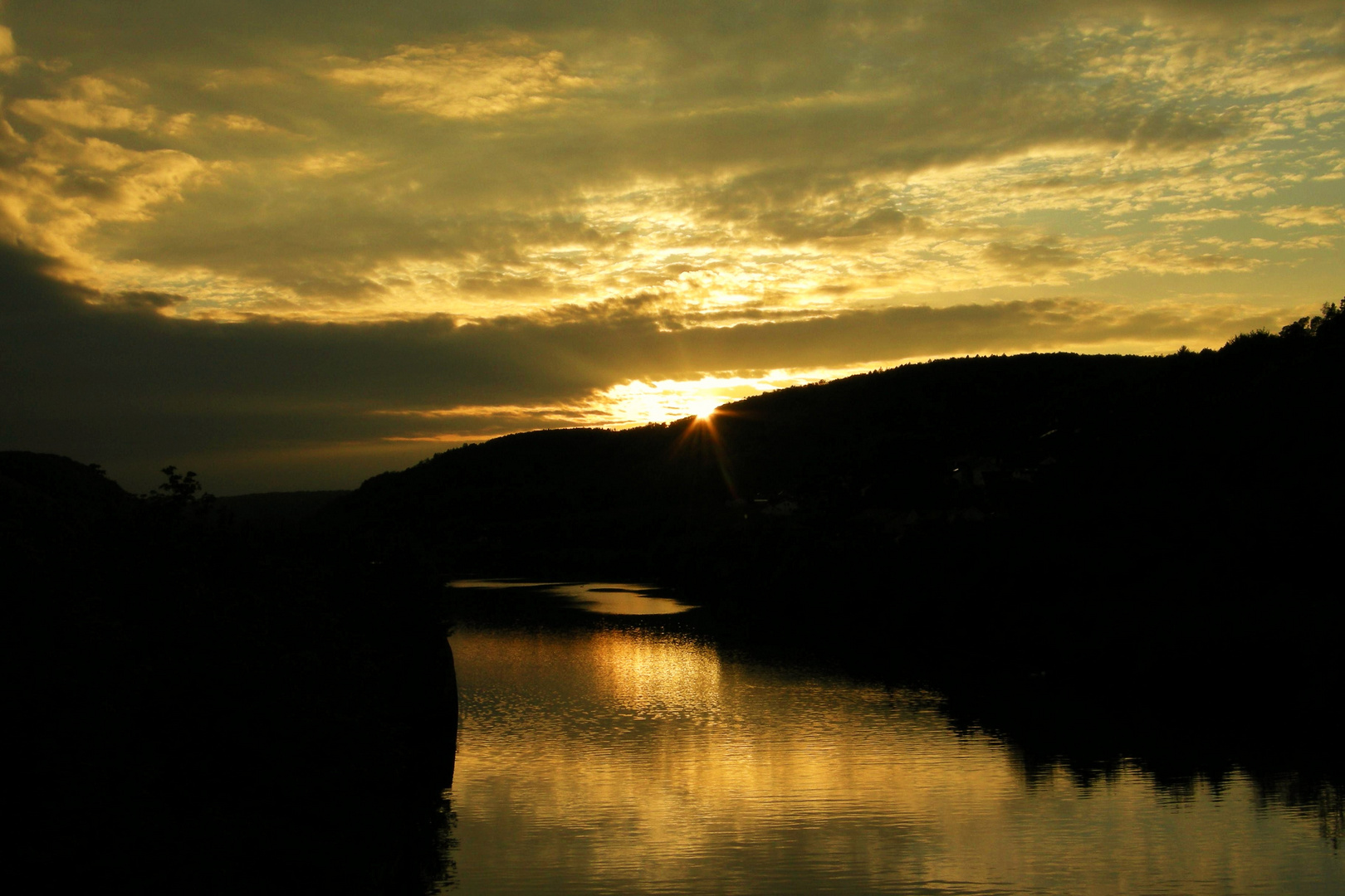 Abendstimmung an der Donau