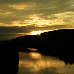 Abendstimmung an der Donau