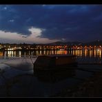 Abendstimmung an der Donau - Daubelfischerei